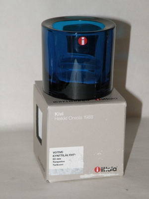 Iittala KIVI tuikku turkoosi,,, 1 kpl