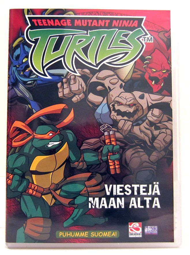 Turtles Viestejä maan alta.
