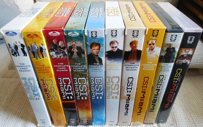 CSI Miami kausi 1-10 [60x DVD] * KOKO SARJA! *