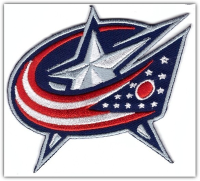 NHL - Columbus Blue Jackets -kangasmerkki / hihamerkki