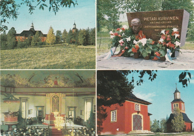 KIRKKOKORTTI - ILOMANTSI - EV. LUT. SRK:N KIRKKO - 2