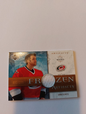 2006-07 Artifacts Frozen Artifacts #FACW Cam Ward /250