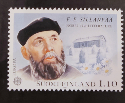 1980 Eurooppa - F.E.Sillanpää 1,10 mk **