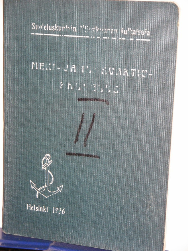 Antero Rautavaara : MERI- JA ILMAVARTIOPALVELUS