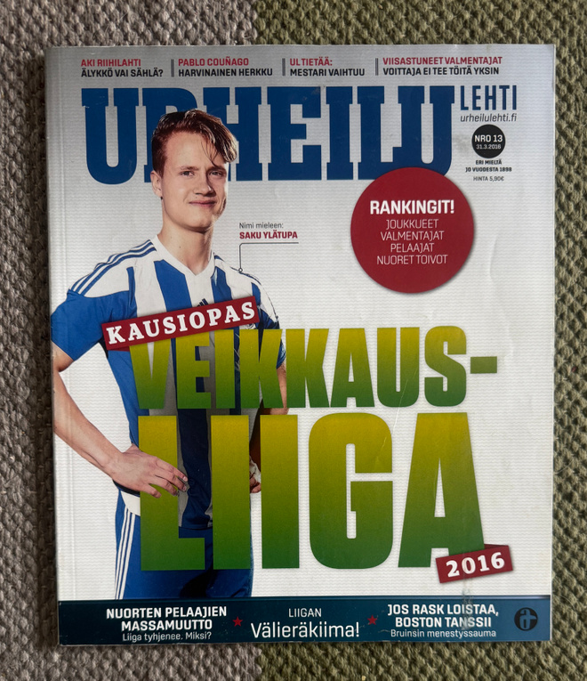 URHEILULEHTI #13 / 31.3.2016 VEIKKAUSLIIGA 2016 EXTRA