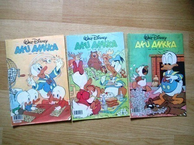 Aku Ankka-lehtiä1989.  1,00€ kpl