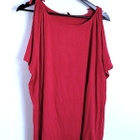 uusi pinkki off shoulder -paita 50-52 - pikkukuva 1