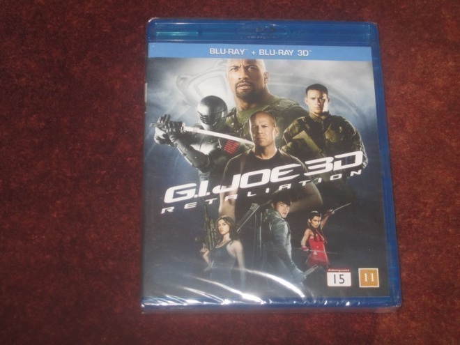 G.I. JOE: KOSTO - BLU-RAY + BLU-RAY 3D - UUSI