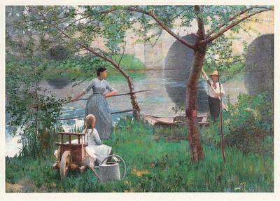 John Lavery: Kirsikkapuun alla