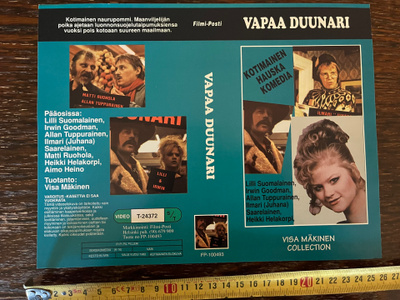 Visa Mäkinen - FilmiPosti VHS videokansipaperit x 8
