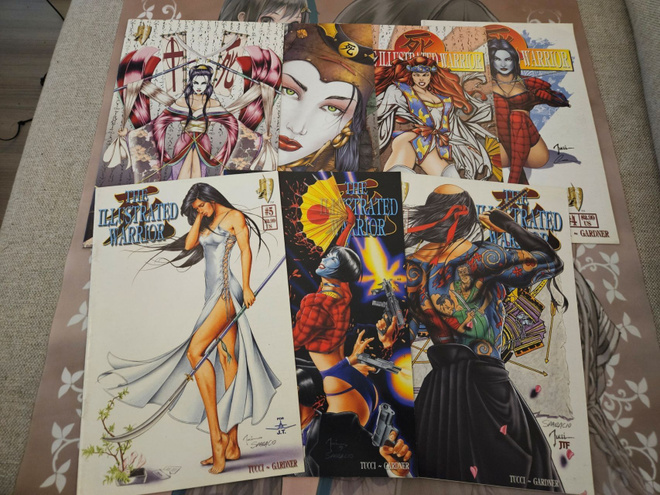 Shi - The Illustrated Warrior #1-7