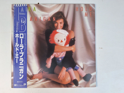 Laura Branigan Hold Me Japanilainen LP OBI PROMO kuva