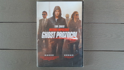 DVD: Mission: Imposible - Ghost Protocol (Tom Cruise) UUSI