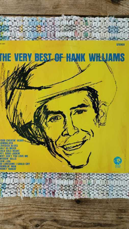 HANK WILLIAMS - THE VERY BEST OF LP