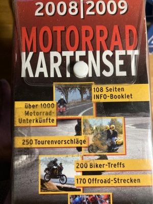 MOTORRAD KARTENSET 2008/2009