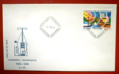 FDC Yleisradio 1926 - 1976