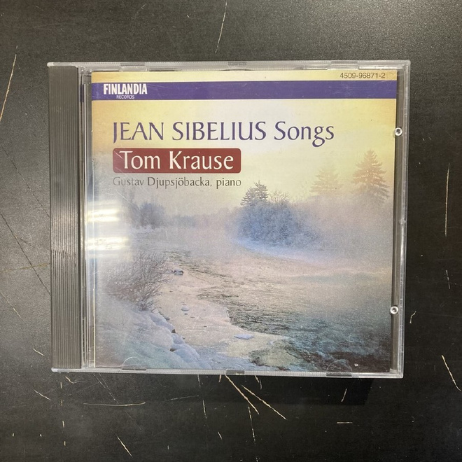 Tom Krause - Jean Sibelius Songs CD