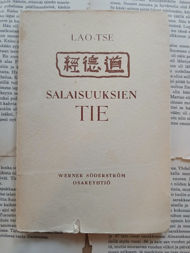 Lao-tse - Salaisuuksien tie (nid.)