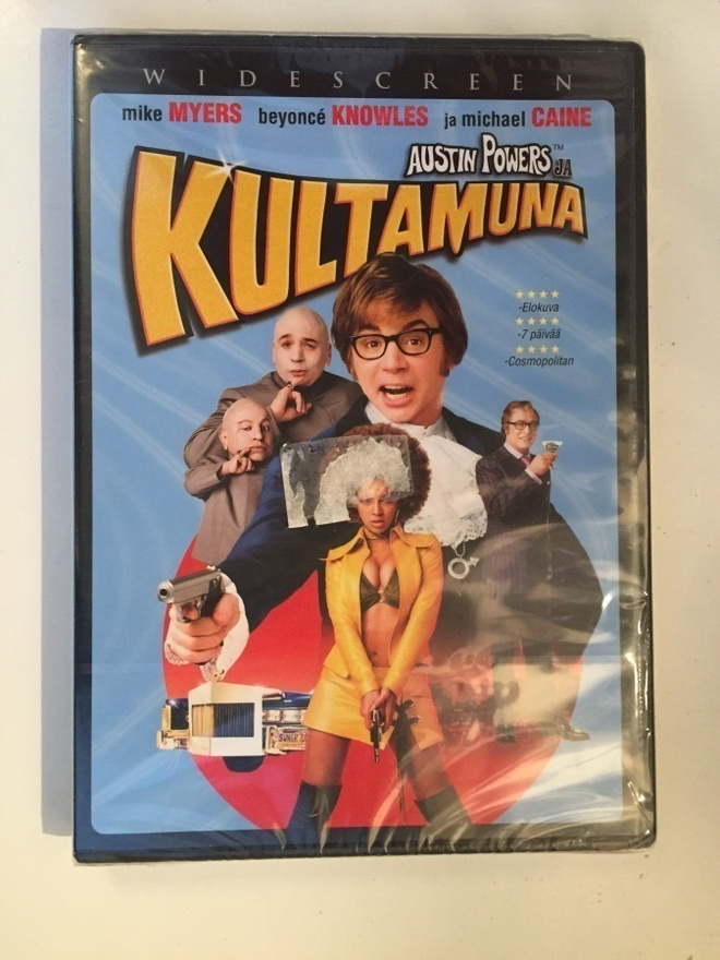 Austin Powers ja kultamuna (DVD) Mike Myers [UUSI!]