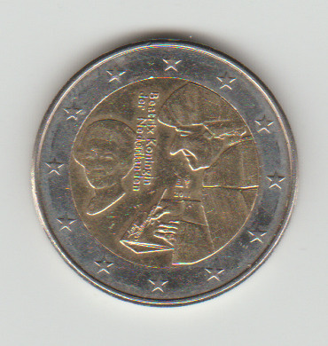 Hollanti 2 €  2011  Erasmus Rotterdamilainen
