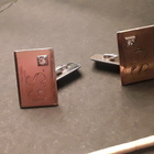 Kalvosinnapit Hopea . 830. cufflinks - pikkukuva 1