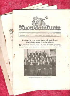 Nuori Satakunta, lehdet, 9 kpl., 7x1936, 1933 ja 1947.