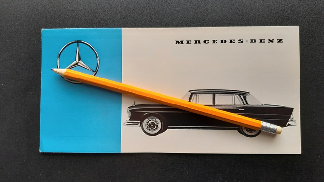 Mercedes-Benz autojen esite 60-luku