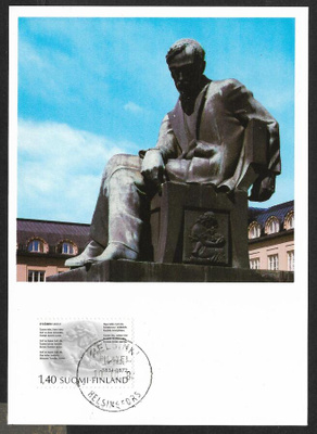 Aleksis Kivi 1984 FDC (LAPE 949) Helsinki 10.10.1984