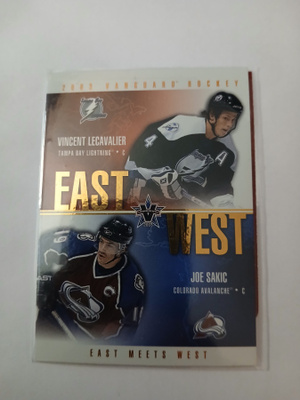 Joe Sakic/Vincent Lecavalier, Vanguard 2003 east meets west