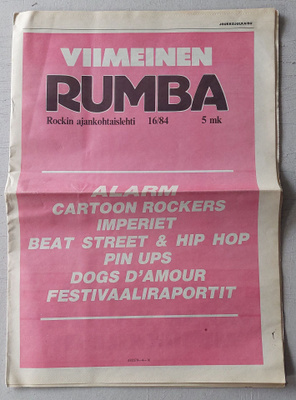 Rumba - 1984 : The Alarm , The Dogs D'Amour