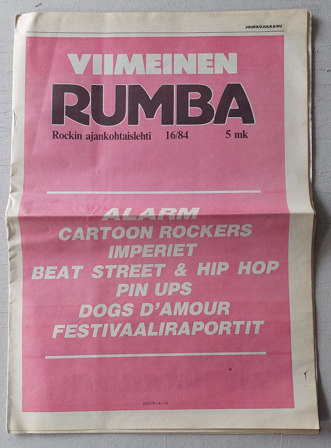 Rumba - 1984 : The Alarm , The Dogs D'Amour