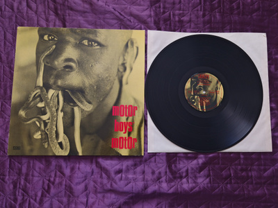 MOTOR BOYS MOTOR - s/t LP (1982) EX /EX