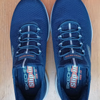 Sketchers slips-in 39.5 t.siniset leveä lesti uudet - pikkukuva 1