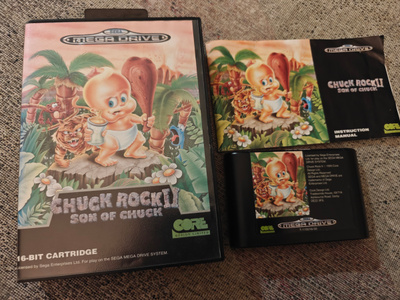 Sega mega drive chuck rock 2