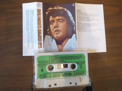 Elvis Presley: Greatest Hits Vol. 6 c-kasetti