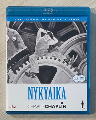 Chaplin: NYKYAIKA (1936) Blu-ray + DVD