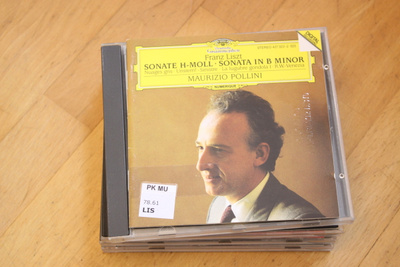 Franz Liszt Sonata In B Minor Pollini  CD