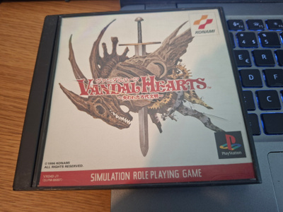 PS1 Vandal Hearts, ei ohjeita japaniversio