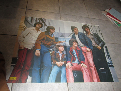 VANHA INTRO JULISTE - THE OSMONDS KOKO noin 80 x 51 cm