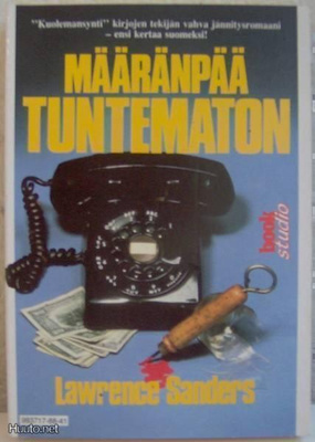 Lawrence Sanders: Määränpää tuntematon, Vv-88. 250 s. Nid.