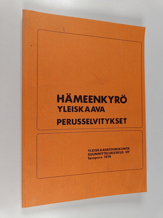 Hämeenkyrö : yleiskaava : perusselvitykset