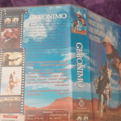 Geronimo vhs,gene hackman