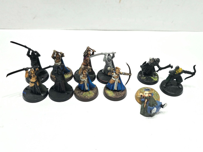LOTR - 10kpl Elf figuureita (+ 1 muu) [L2]