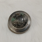 Kalevala Koru hopea rintakoru, vihreä graniitti, - pikkukuva 2