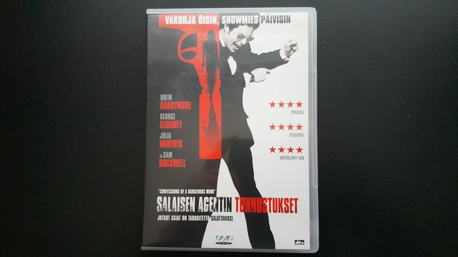 DVD: Salaisen Agentin Tunnustukset (George Clooney 2003)