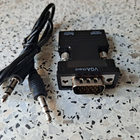 HDMI Naaras TO VGA Uros Adapteri + Audio Ouput (UUSI) - pikkukuva 1