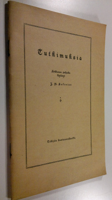 J. M. Salenius : Tutkimuksia