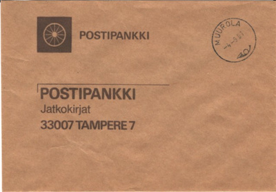 POSTILÄHETYS MUUROLA