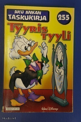Aku Ankan taskukirja N:o 255. Tyyris tyyli.