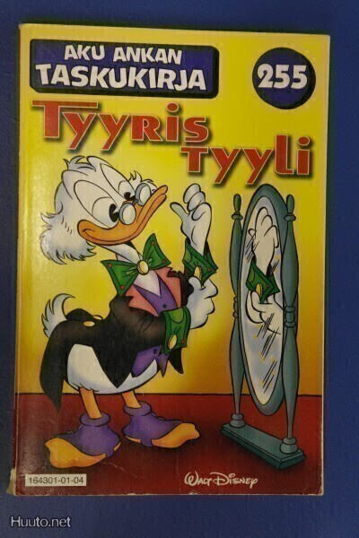 Aku Ankan taskukirja N:o 255. Tyyris tyyli.